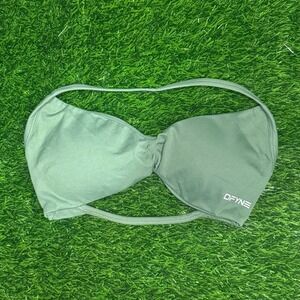 Dfyne impact strappy bra pistachio green small